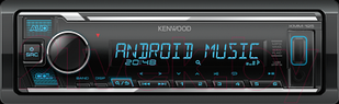 Бездисковая автомагнитола Kenwood  KMM-125