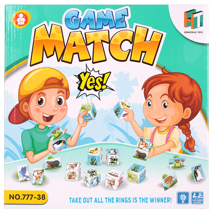 Настольная игра "Game match" (Подбери пару), фото 1