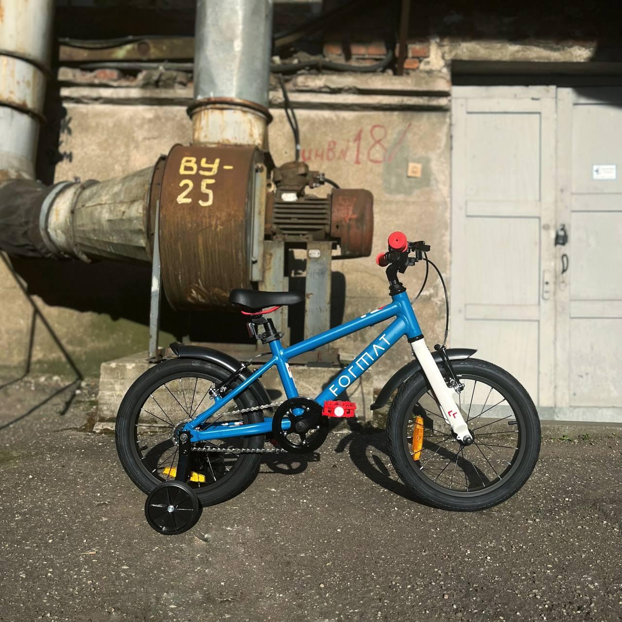 Велосипед детский Format kids 16 синий матовый - фото 2 - id-p181957316
