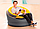 Кресло надувное Intex Empire Chair 68582 112х109х69 см Зеленое, фото 7