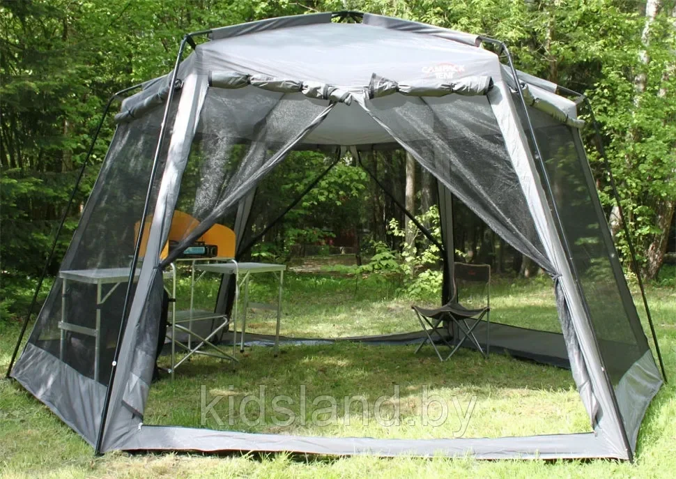 Тент-шатер с москитной сеткой и шторками (430х430х230см), арт. LANYU 1629 - фото 4 - id-p179204417
