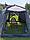 Тент-шатер с москитной сеткой и шторками (430х430х230см), арт. LANYU 1629, фото 4