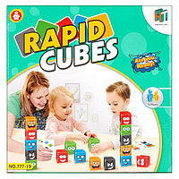 Настольная игра "Rapid cubes" (Быстрые кубики)