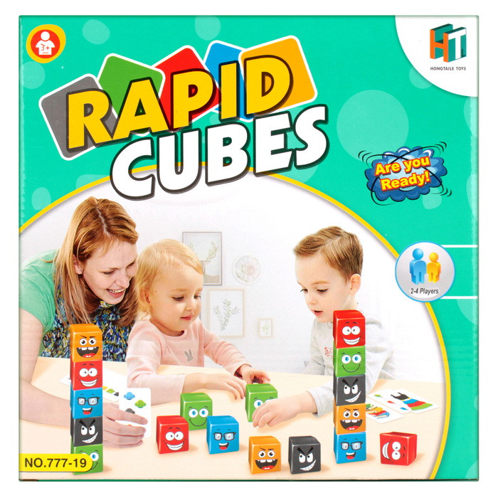 Настольная игра "Rapid cubes" (Быстрые кубики), фото 1
