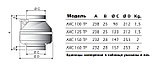 Канальный круглый вентилятор AXC 100 TP, фото 4