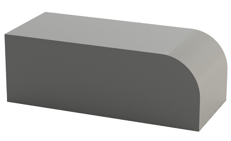 Тент с каркасом для А3515 Н1500 прямоугольный (1 клапан) - фото 3 - id-p183623040