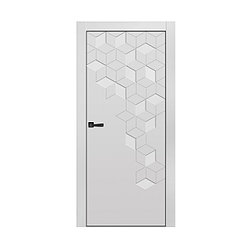 Межкомнатная дверь с покрытием эмаль Новелла 1