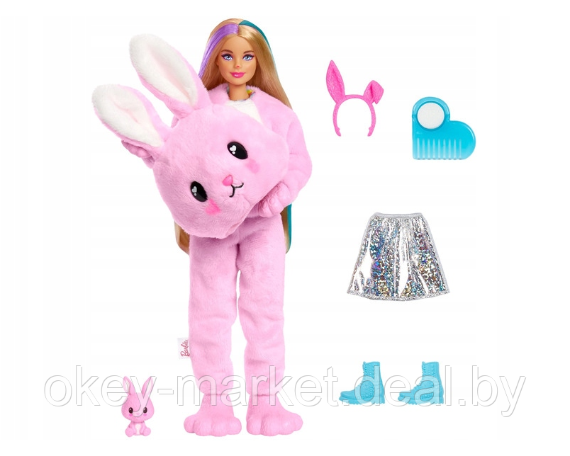 Кукла Barbie Cutie Reveal Кролик HHG19 - фото 4 - id-p183624176