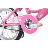 Детский велосипед Novatrack Girlish line 16 (розовый/белый, 2019), фото 4