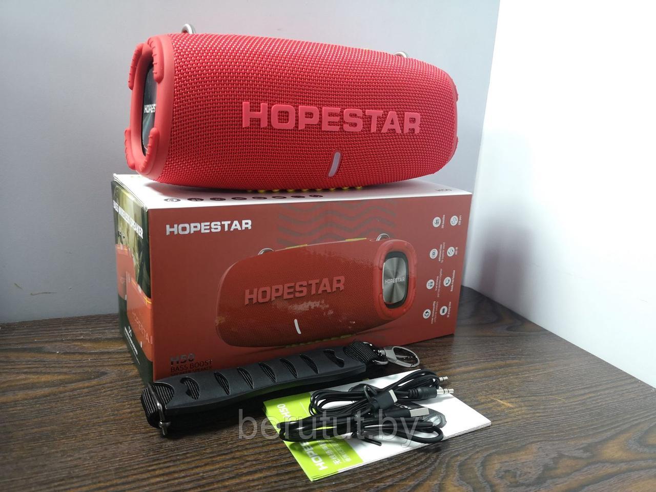 Колонка портативная музыкальная Bluetooth HOPESTAR H50 - фото 7 - id-p183629456