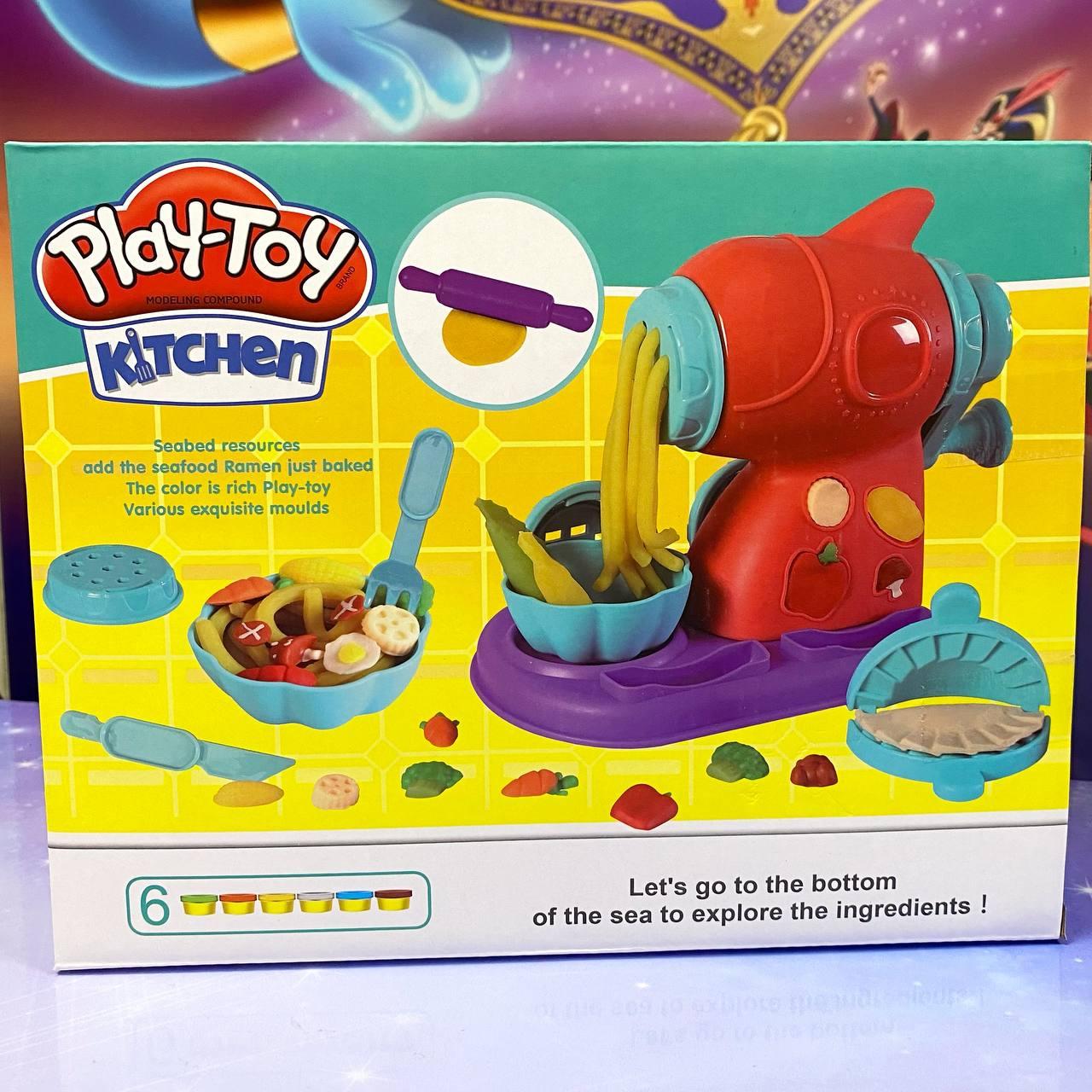 Набор для лепки из пластилина Play-Toy "Мясорубка" Плей до, аналог, арт.SM8061