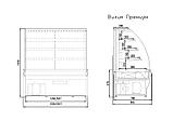 Витрина холодильная ВИЛИЯ Premium 100 (+1...+10°С), фото 2