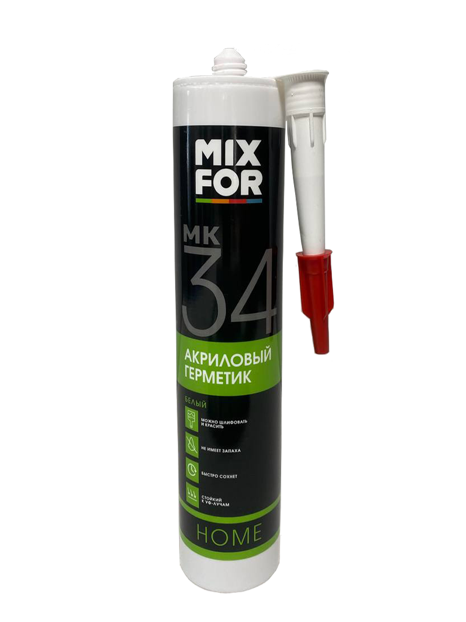 Герметик акриловый универсальный MIXFOR Acrylic МК-34 260 мл (белый)