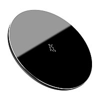 Беспроводная зарядка для телефона Baseus Simple 15W (быстрая зарядка) черная
