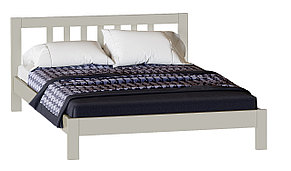 Кровать из массива "Слип" 1800 Белый фактурный фабрика МебельГрад, фото 2
