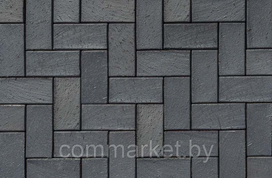 Тротуарная плитка ABC-klinkergruppe Berlin blau-anthrazit 200x100x45