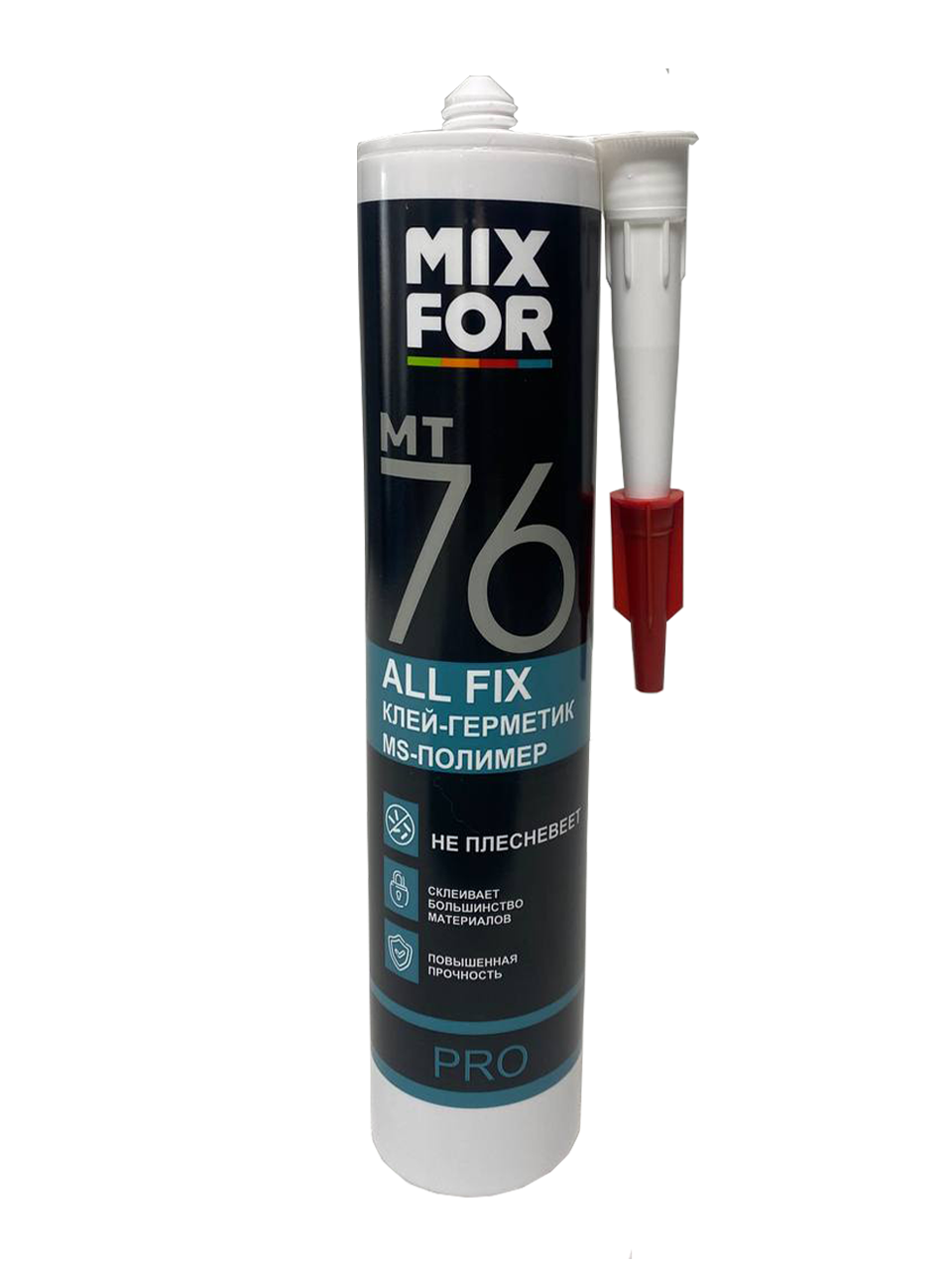 Клей-герметик MIXFOR MT-76 ALL FIX 260 мл (белый)