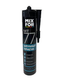 Герметик битумный MIXFOR MT-77 260 мл (черный)