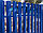 Металлический штакетник "Трапеция 118" RAL3005 матовый вишня (двухсторонний), фото 8