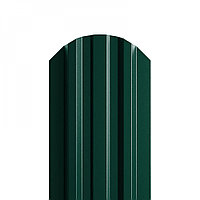 Металлический штакетник "Трапеция 118" RAL6005 матовый зеленый (двухсторонний)