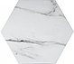 Плитка Oset Calacatta White Hex 20x24, фото 3