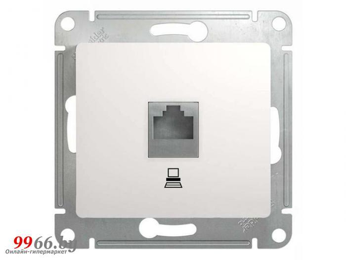 Розетка Schneider Electric SE Glossa RJ45 cat.5E White SE GSL000181K