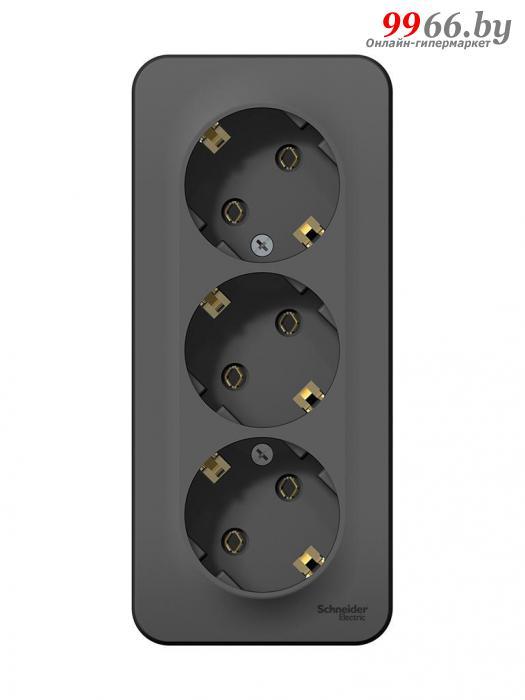 Розетка Schneider Electric SE Blanca 16А 250V Anthracite SE BLNRA010316