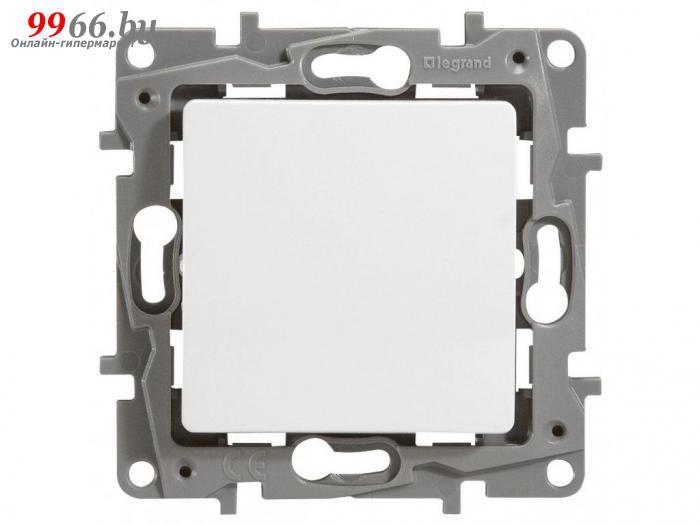 Переключатель Legrand Etika 10А винтовые клеммы White 672205
