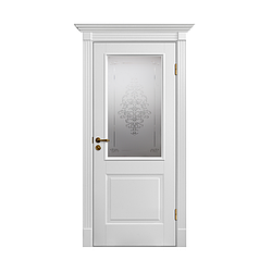 Межкомнатная дверь с покрытием эмаль Палацио 4 (Лувр)