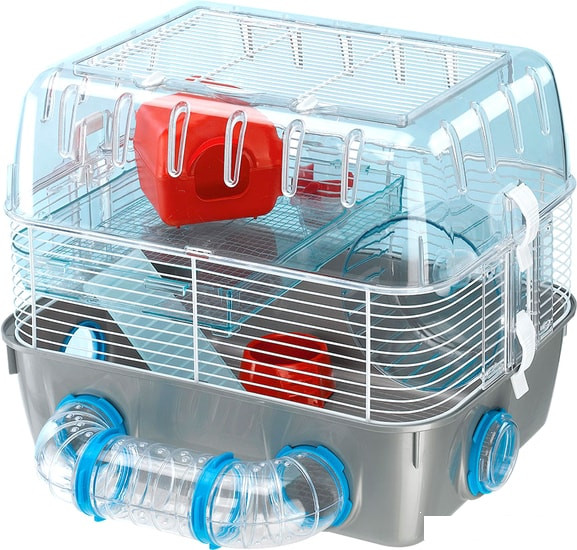 Клетка Ferplast Combi 1 fun (серый) 57926499