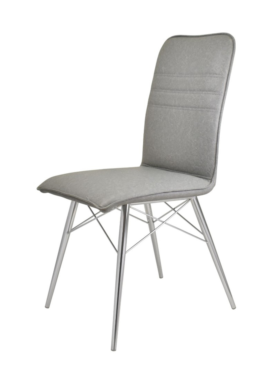 Стул "София Люкс" хром/кожзам Стандарт 291