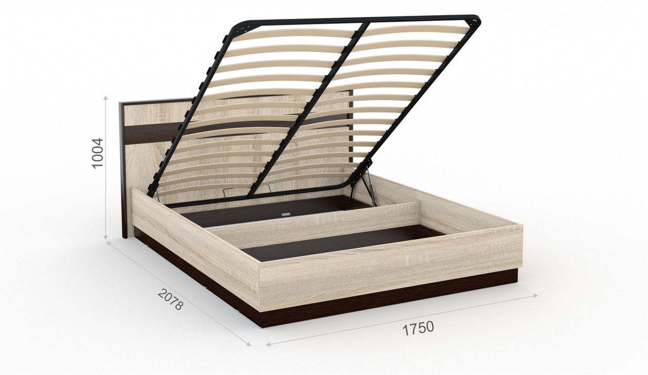 Кровать "Эшли" с подъёмным механизмом 160х200 - фото 2 - id-p183688110