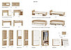 Система Стелс Кровать-Топчан 90 Дуб сонома/Белый с основанием, фото 5