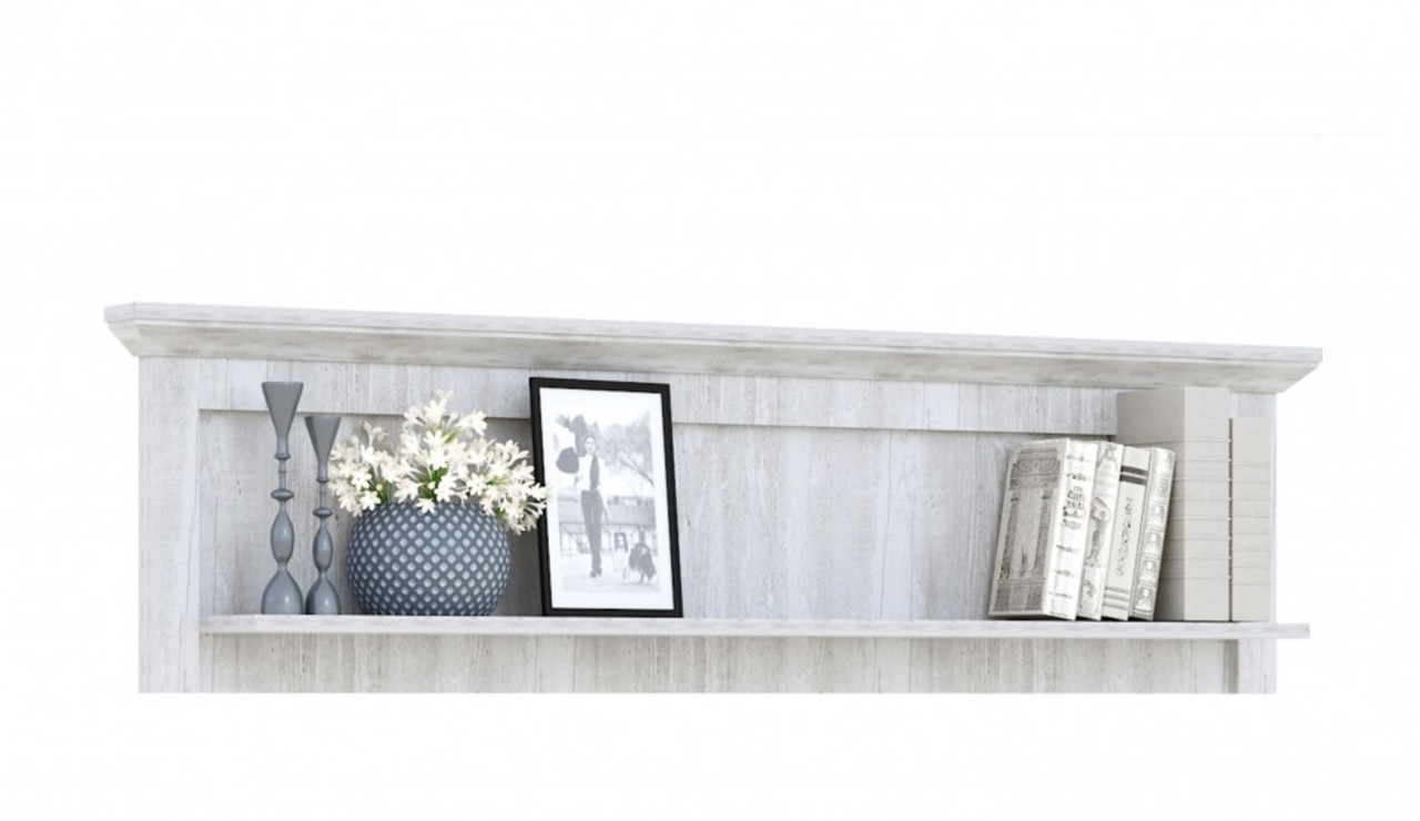 Полка Лорена Бетон пайн белый