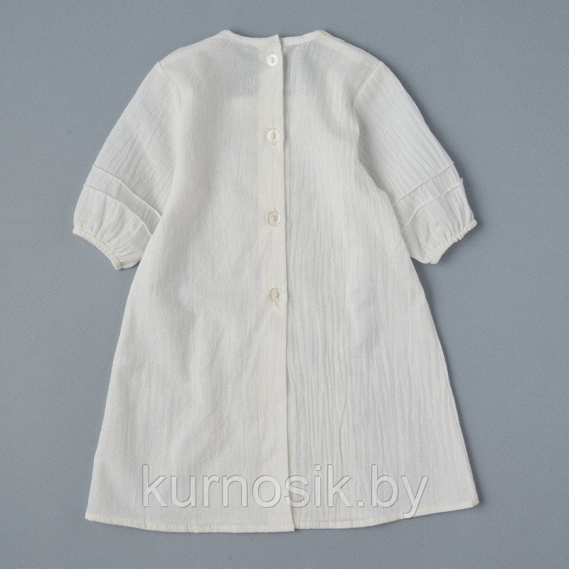 Крестильная рубашка для девочки LITTLE STAR Розалия 56-62 с вышивкой 2691 - фото 2 - id-p183698658