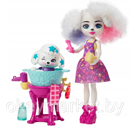 Игровой набор Mattel Enchantimals Салон красоты HHC20, фото 3