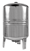 Гидроаккумулятор Unipump 100 л вертикальный из нержавеющей стали (36580), Россия