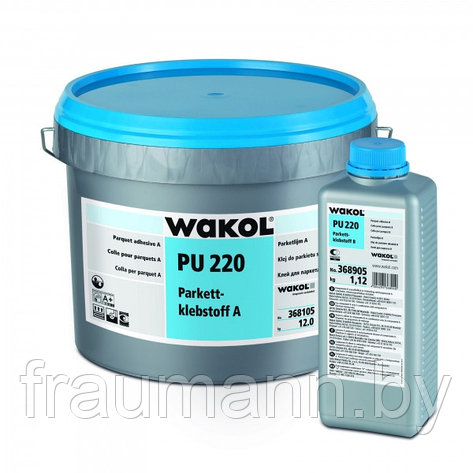 WAKOL PU 220 Двухкомпонентный полиуретановый клей (13,12 кг), фото 2
