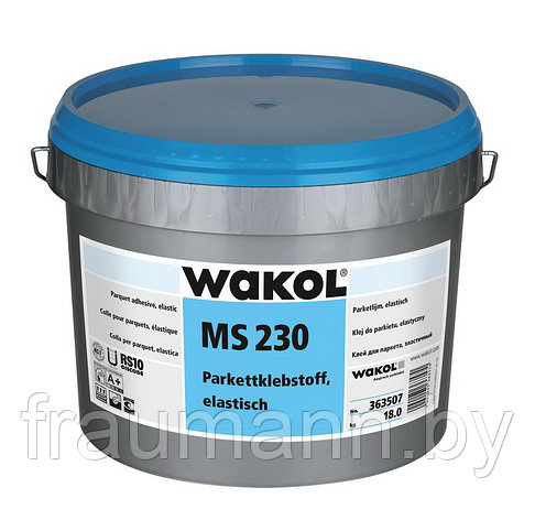 WAKOL MS 230 Клей для паркета эластичный (18 кг), фото 2