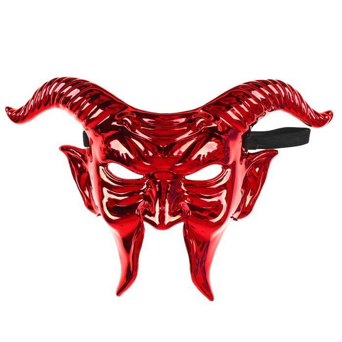 Карнавальная маска Дьявол красная - фото 1 - id-p183704938