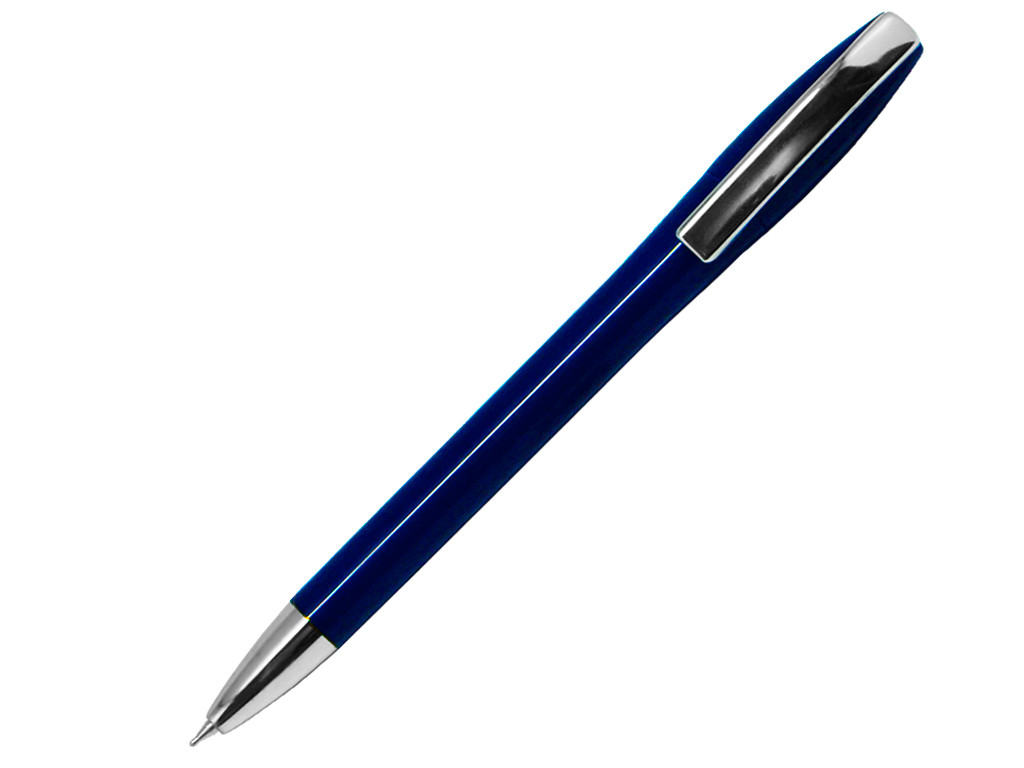 Ручка шариковая, пластик, синий/серебро, Lola - фото 1 - id-p183701363