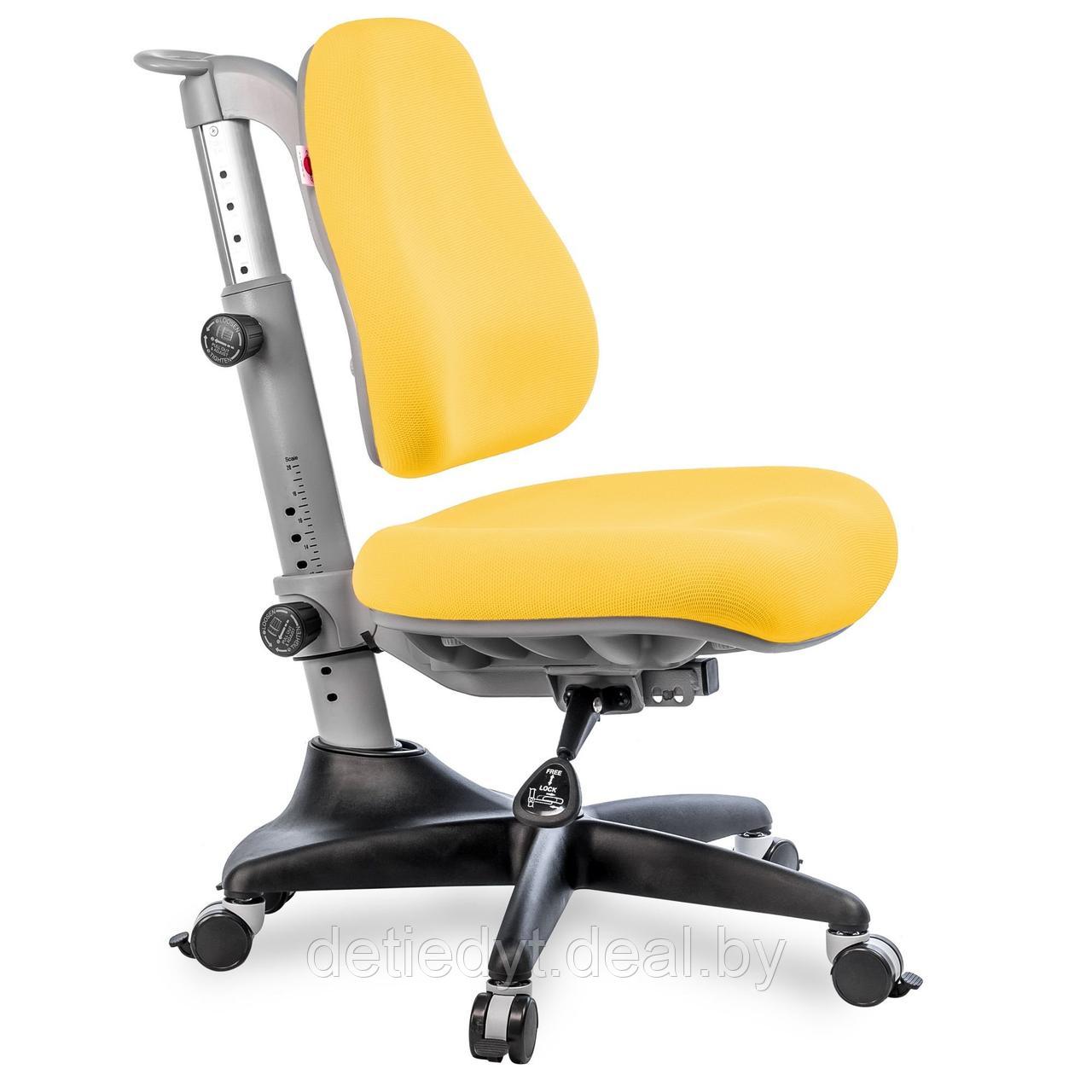 Растущий стул COMF-PRO Match с чехлом желтым - фото 1 - id-p183707404