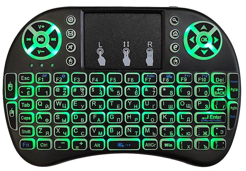 Набор приставка X96 Max+ 4G/32G и клавиатура i8 с подсветкой - фото 3 - id-p183711273
