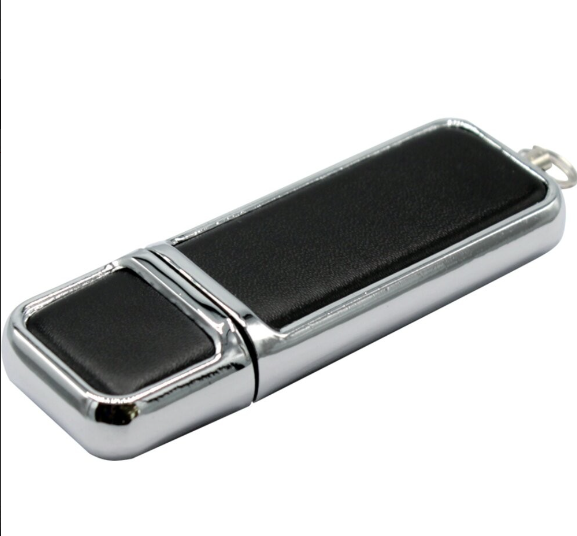 USB накопитель (флешка) Business кожа/металл, 16 Гб - фото 4 - id-p183719968