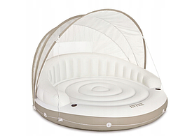 Надувной матрас с крышей  INTEX 58292 | 199х150см