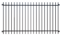 Забор металлический ЗМ-1, секция 2000мм*3000мм