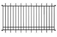 Забор металлический ЗМ-5, секция 2000мм*3000мм