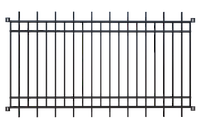 Забор металлический ЗМ-6, секция 2000мм*3000мм