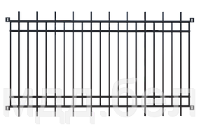 Забор металлический ЗМ-6, секция 2000мм*3000мм