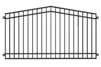 Забор металлический ЗМ-20, секция 2000мм*3000мм